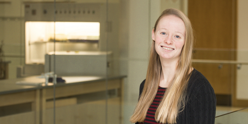 Undergraduate researcher earns top spot at scientific symposium